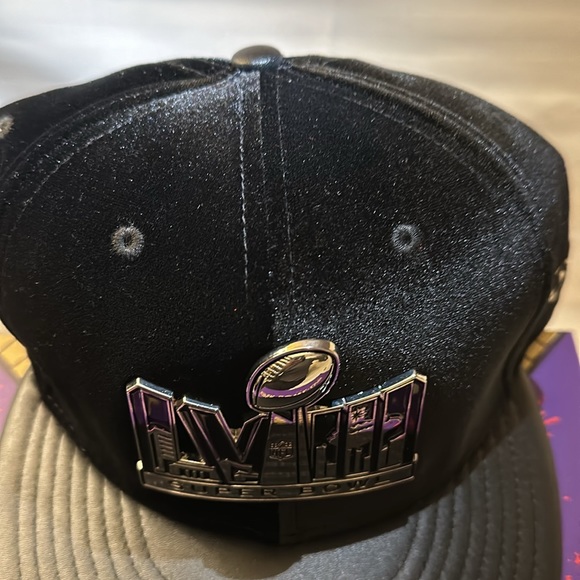 🥳Host Pick🎉| Black, SuperBowl58, NFL SnapBack, Exclusive Limited Edition Hat. - Picture 10 of 14